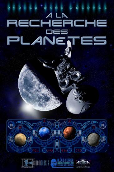 Affiche a la recherche des planetes