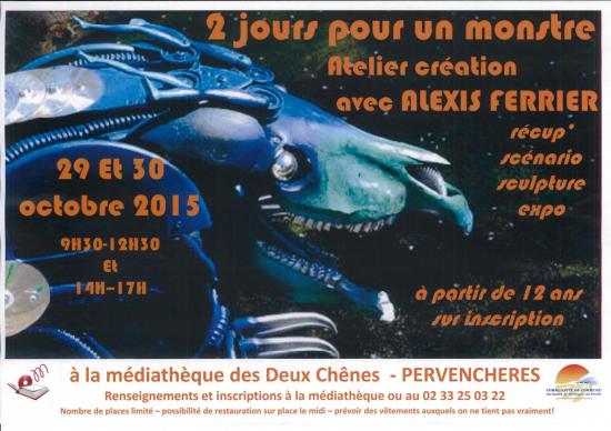 Affiche atelier alexis ferrier